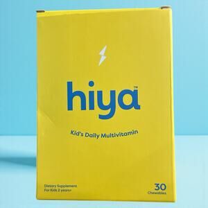 Hiya Health Kid's Daily Multivitamin 30 Chewables - 30 Day Supply Sealed Pouch